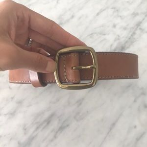 J. Crew Cognac Belt Size M